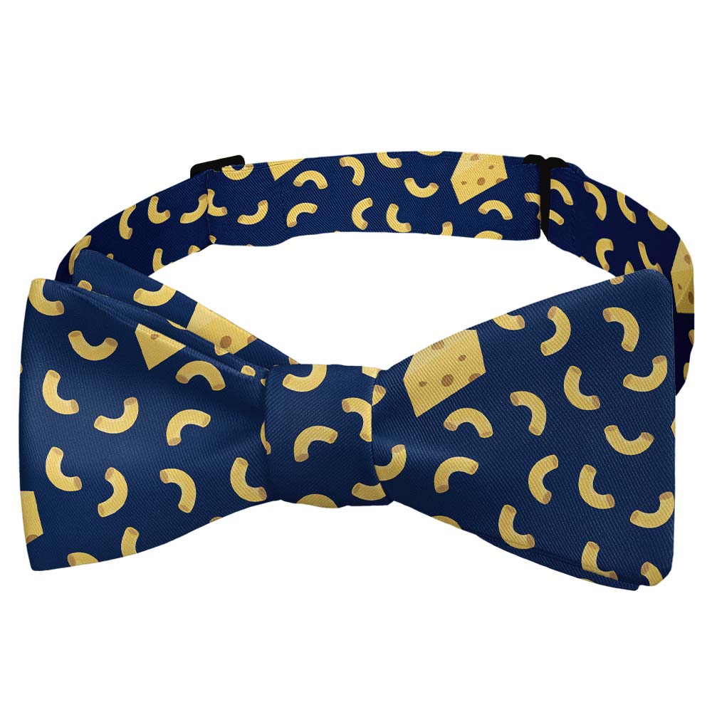 Mac N Cheese Bow Tie - Self Tie Bow Tie - Knotty Tie Co.