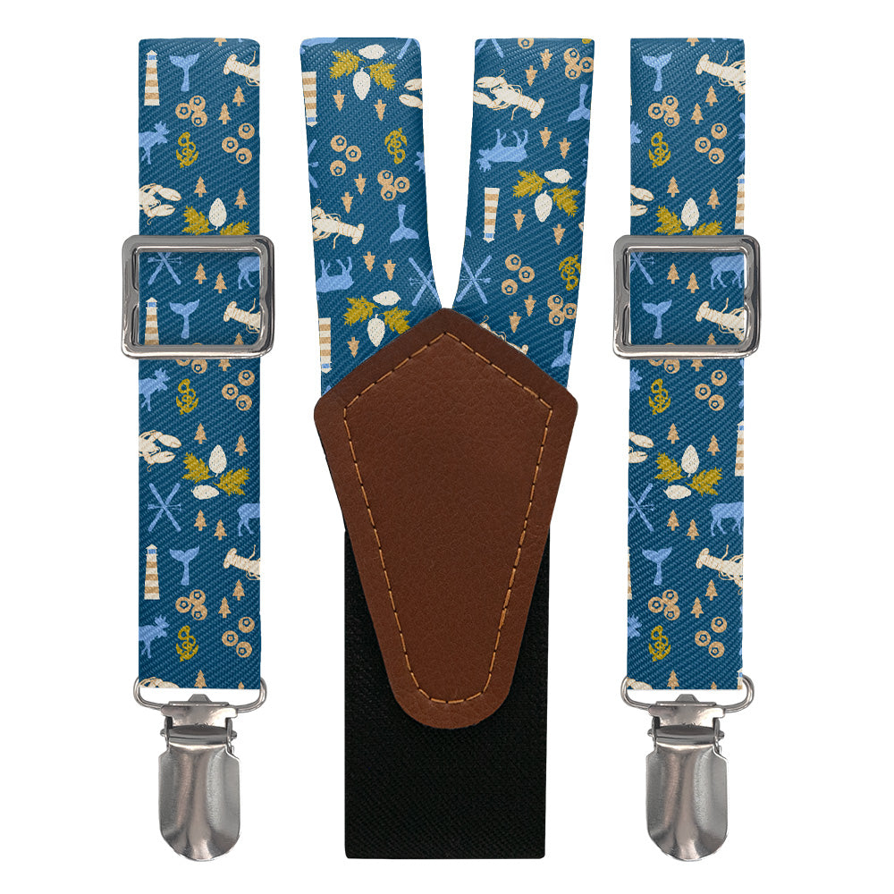 Maine State Heritage Suspenders - Main View - Knotty Tie Co.