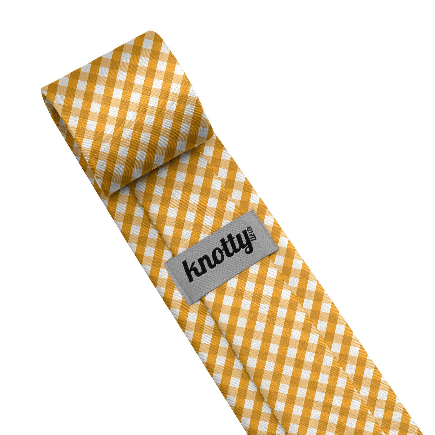 Maly Plaid Necktie - Tag - Knotty Tie Co.