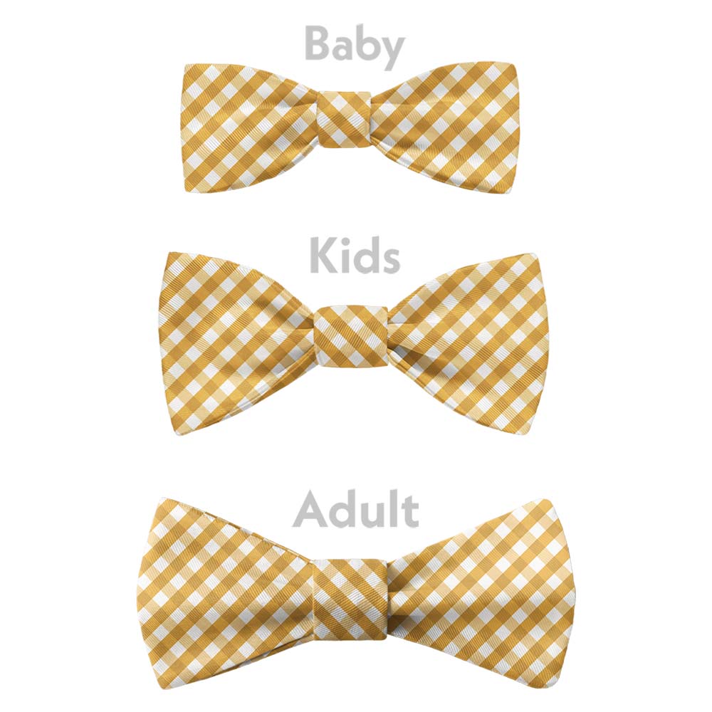Maly Plaid Bow Tie - Bow Sizes - Knotty Tie Co.