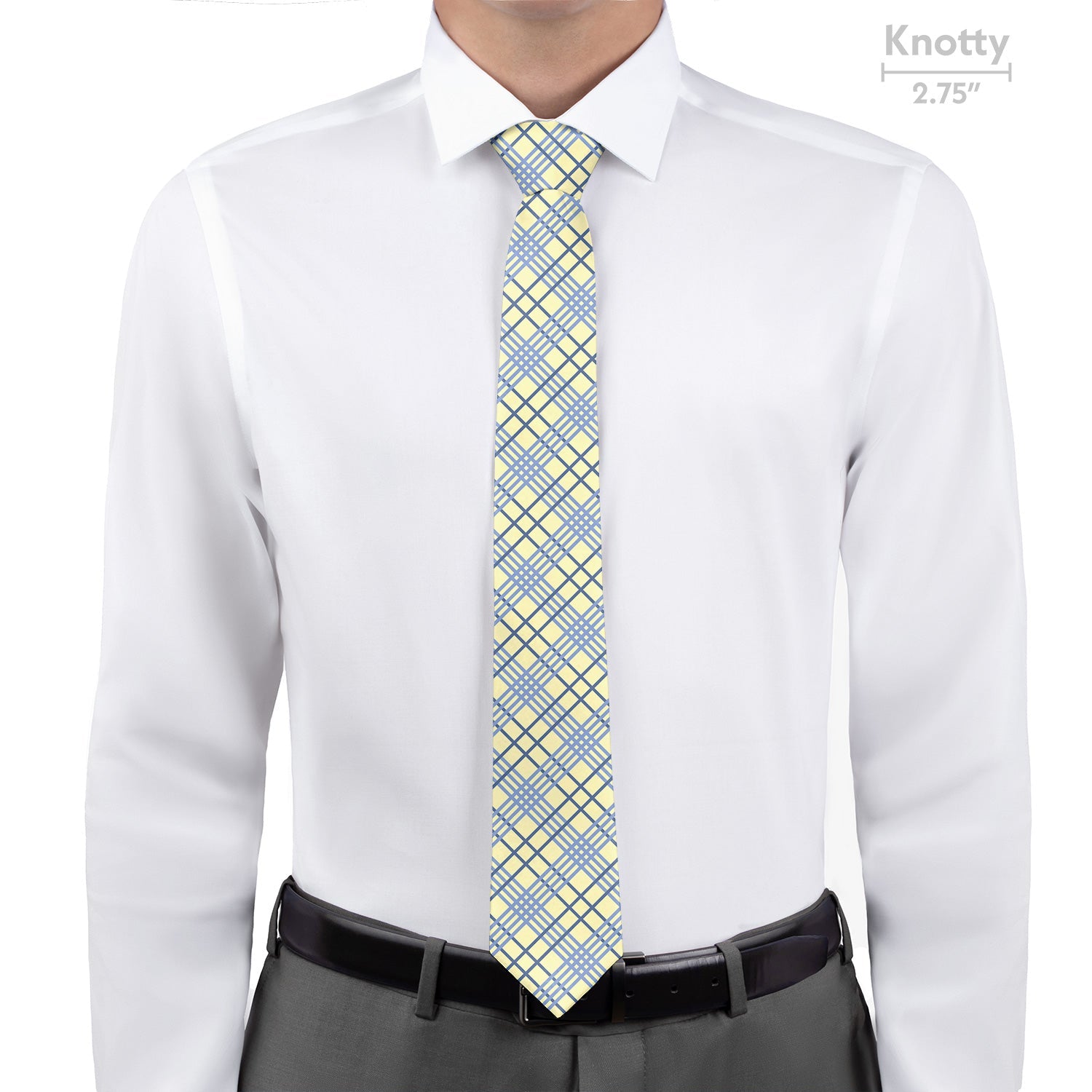 Manhattan Plaid Necktie - Knotty - Knotty Tie Co.