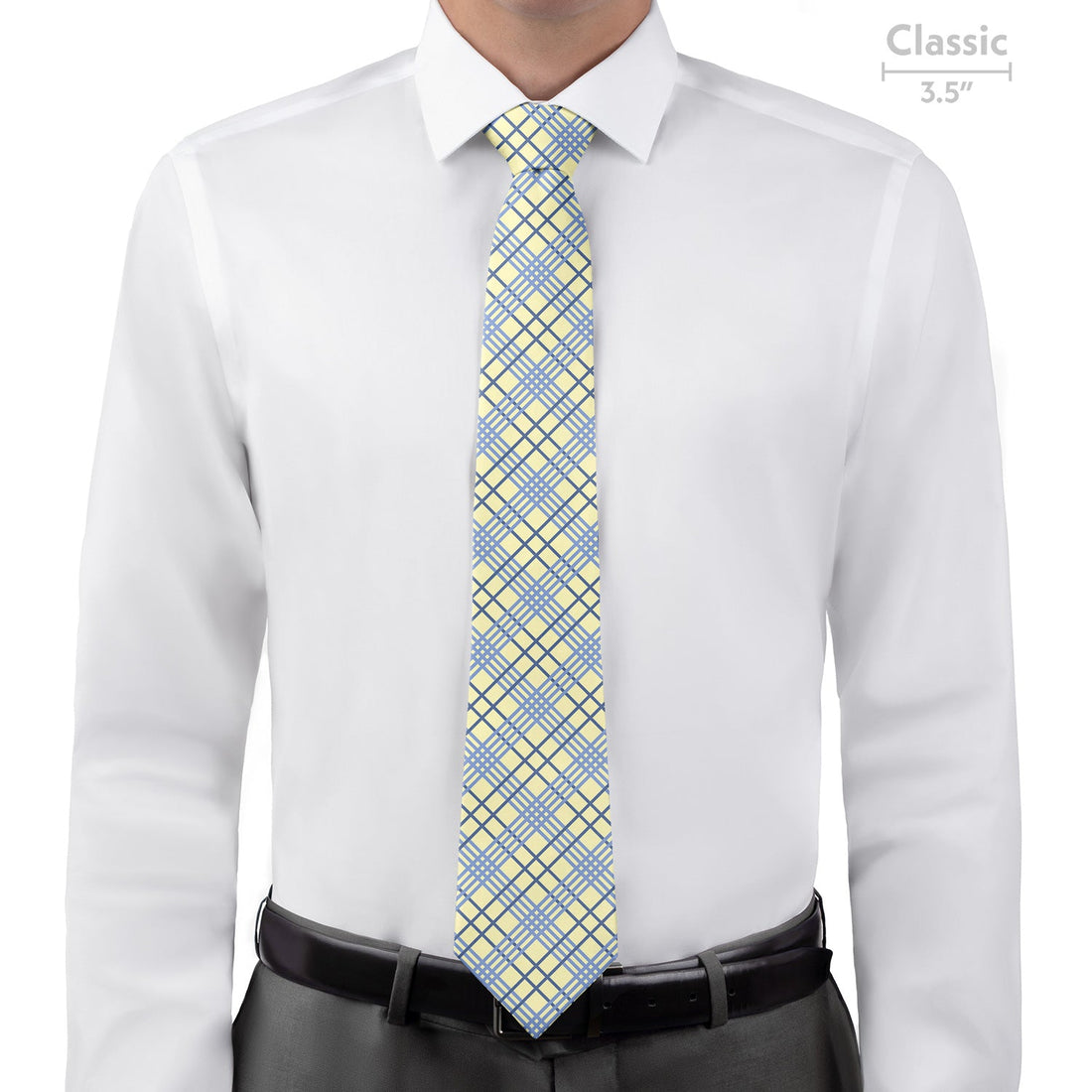 Manhattan Plaid Necktie - Classic - Knotty Tie Co.