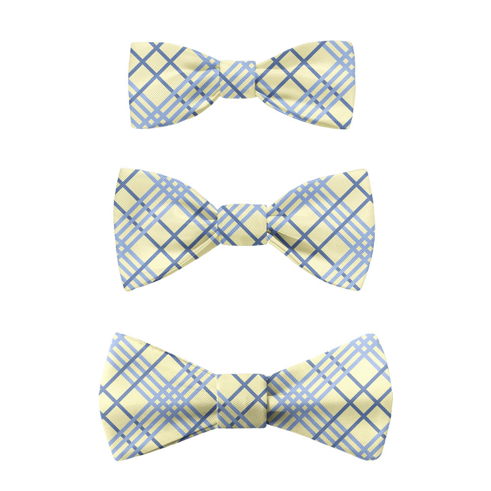 Manhattan Plaid Bow Tie -  -  - Knotty Tie Co.
