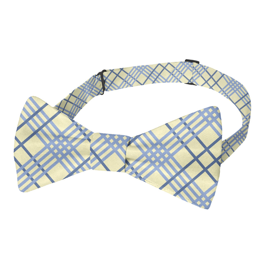 Manhattan Plaid Bow Tie - Pre-Tied Bow Tie - Knotty Tie Co.