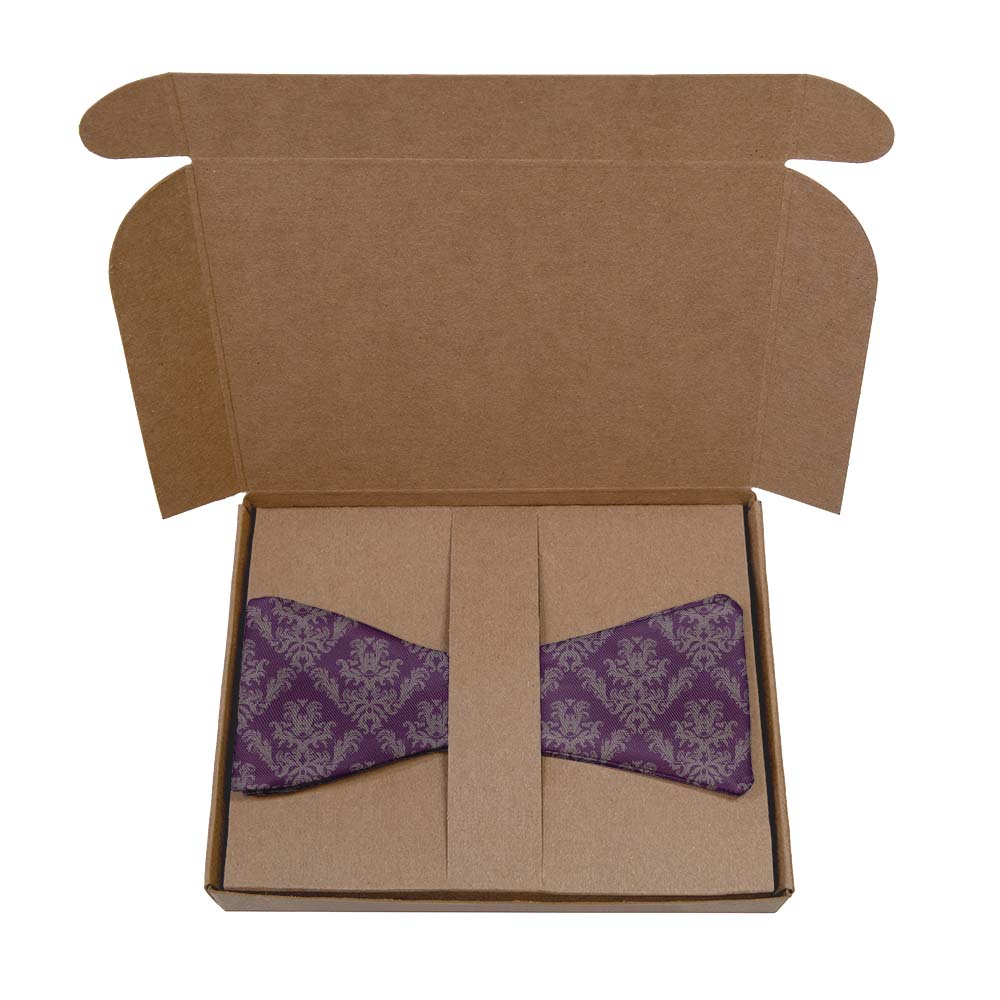 Mansfield Bow Tie- Kraft Gift Box Packaging - Knotty Tie Co.