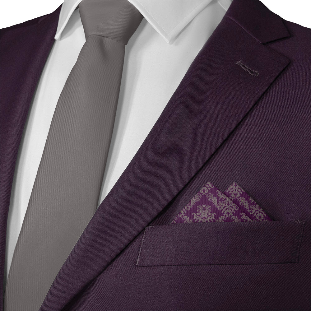 Mansfield Pocket Square - Matching Necktie- Knotty Tie Co.