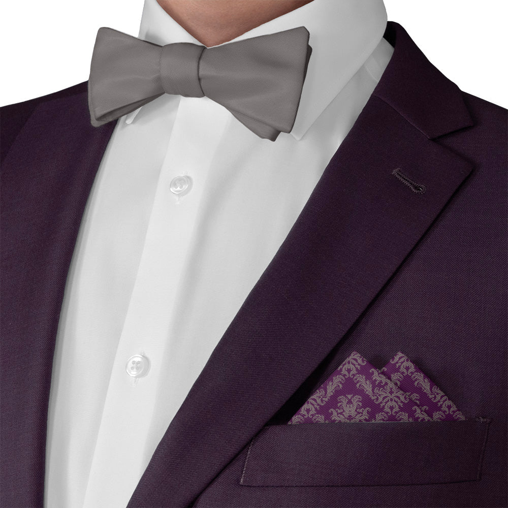 Mansfield Pocket Square - Matching Bow Tie - Knotty Tie Co.