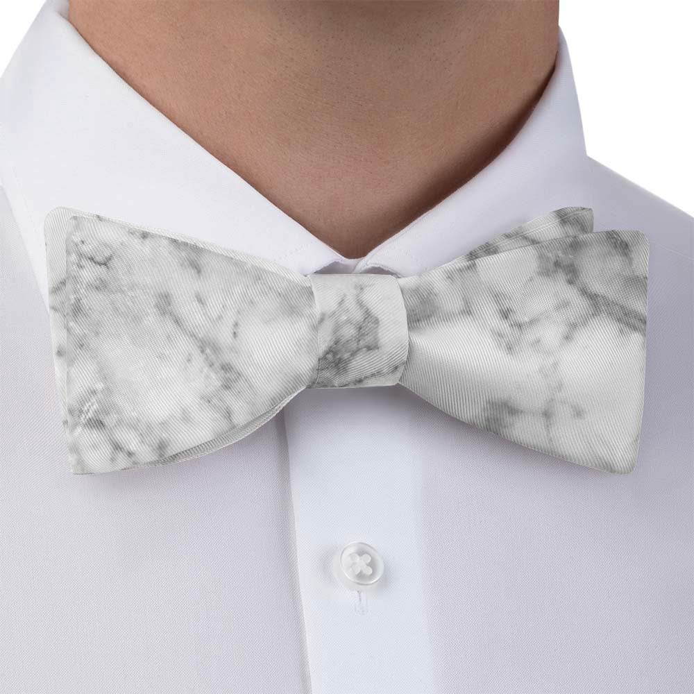 Marble Bow Tie - Self Tie Bow Tie - Knotty Tie Co.