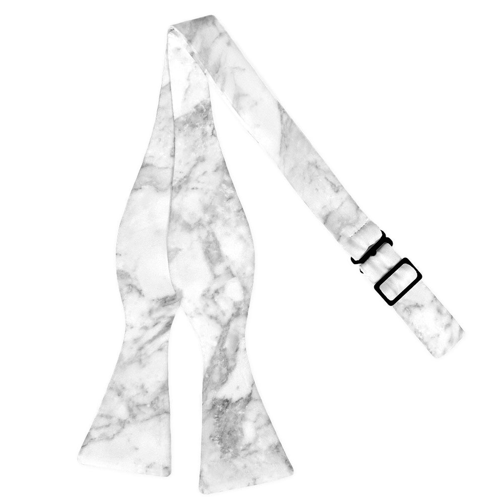 Marble Bow Tie - Self Tie Flat - Knotty Tie Co.