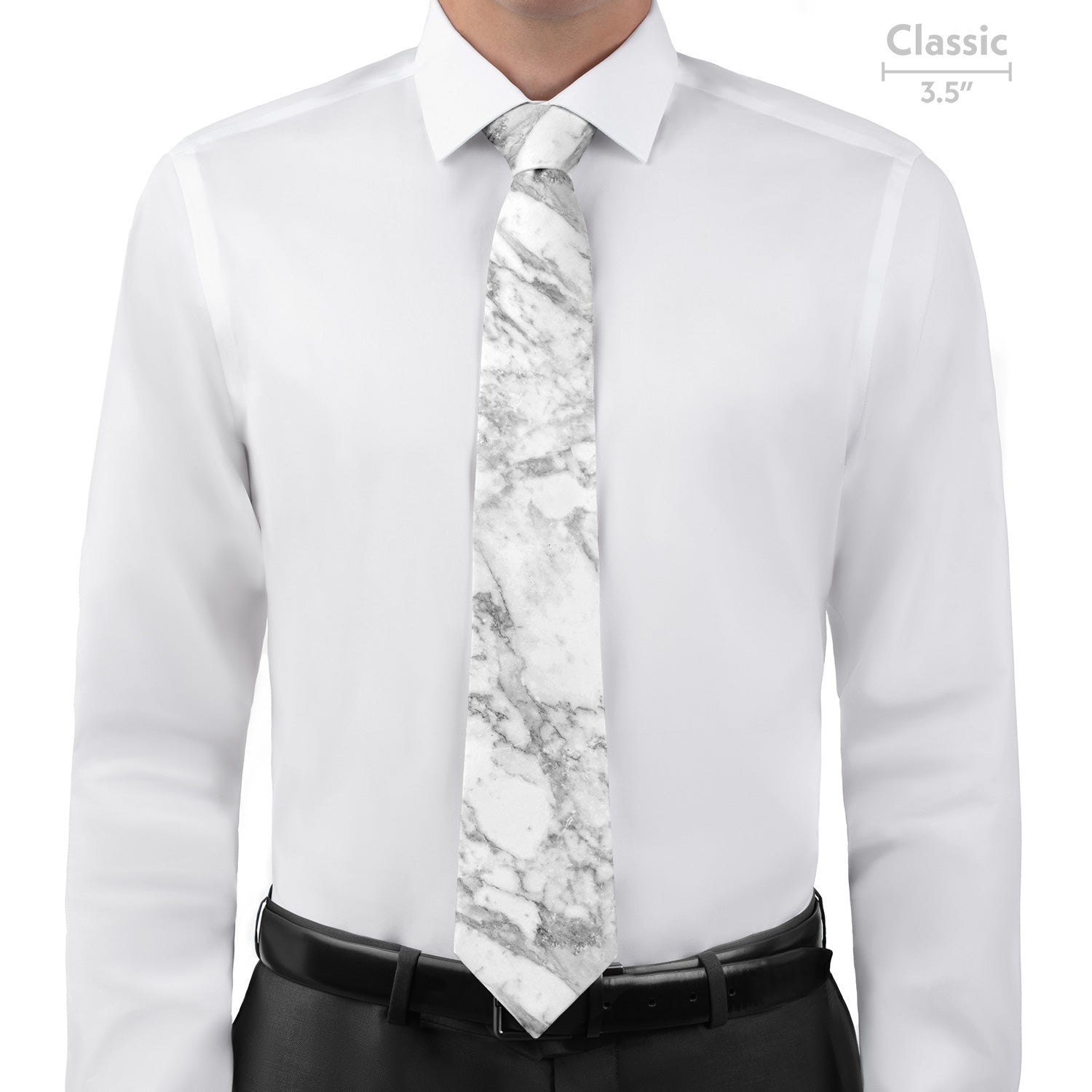 Marble Necktie - Classic - Knotty Tie Co.