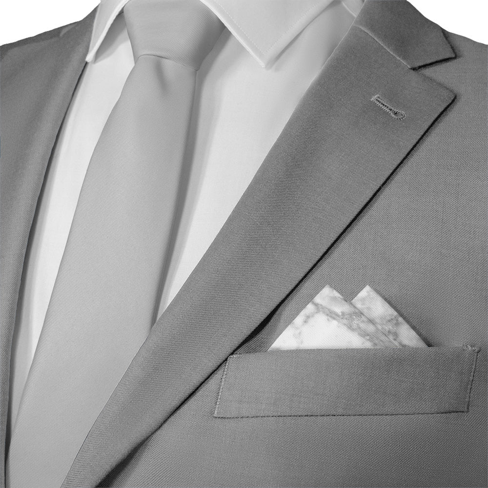 Marble Pocket Square - 12" Square - Knotty Tie Co.