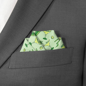 Margarita Pocket Square - Scalloped Fold - Knotty Tie Co.