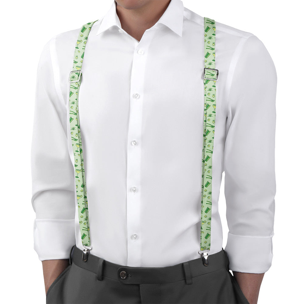 Margarita Suspenders - On Model Back View - Knotty Tie Co.