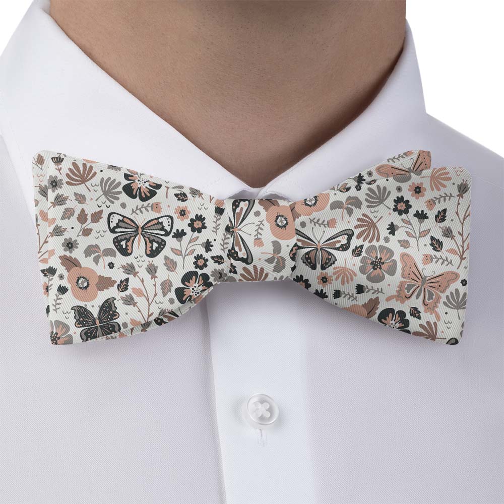 Mariposa Floral Bow Tie - Bow Tie with Dress Shirt - Knotty Tie Co.