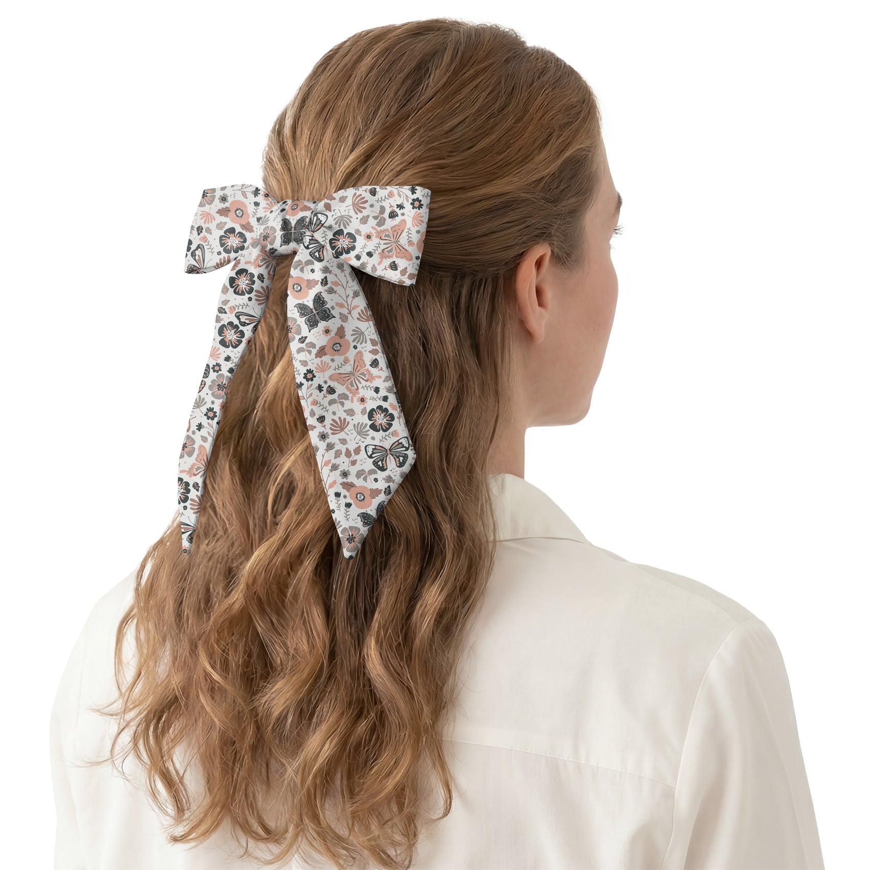 Mariposa Floral Hair Scarf - Hair Scarf - Knotty Tie Co.