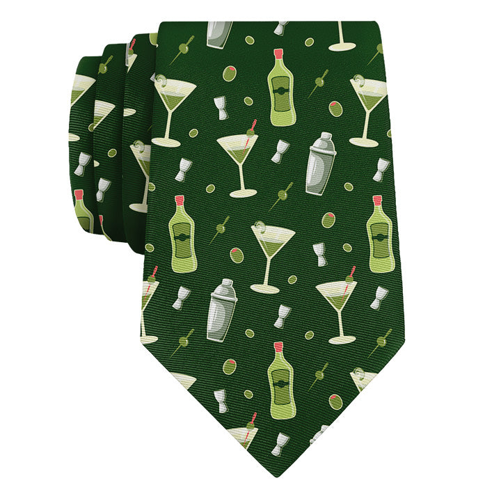 Martini Necktie - Rolled - Knotty Tie Co.