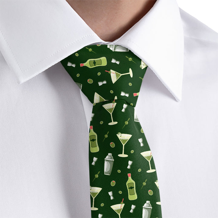 Martini Necktie - Dress Shirt - Knotty Tie Co.