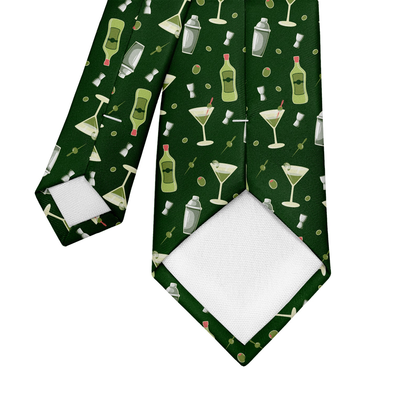 Martini Necktie - Tipping - Knotty Tie Co.