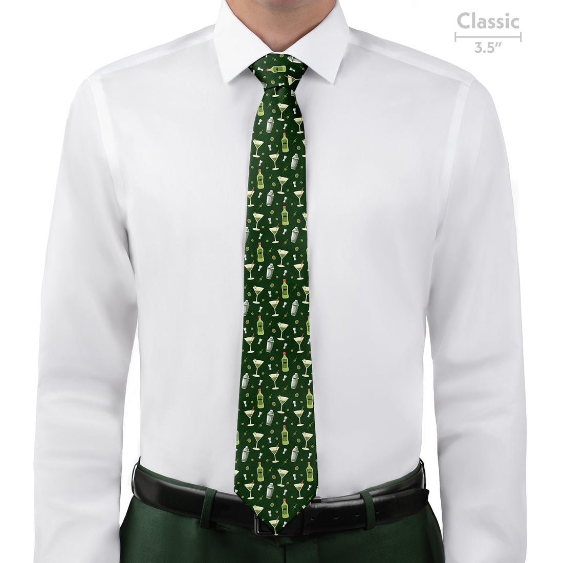 Martini Necktie - Classic  - Knotty Tie Co.