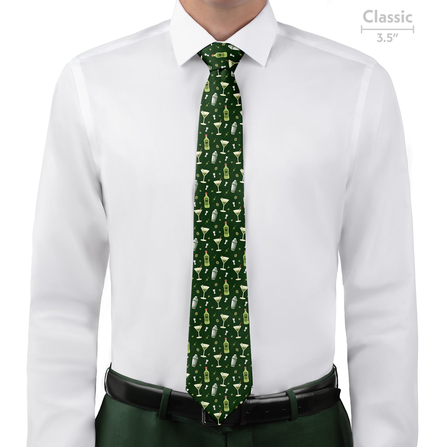 Martini Necktie - Classic  - Knotty Tie Co.