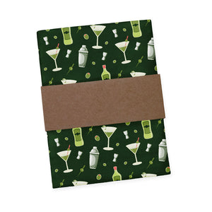 Martini Pocket Square - Packaging - Knotty Tie Co.