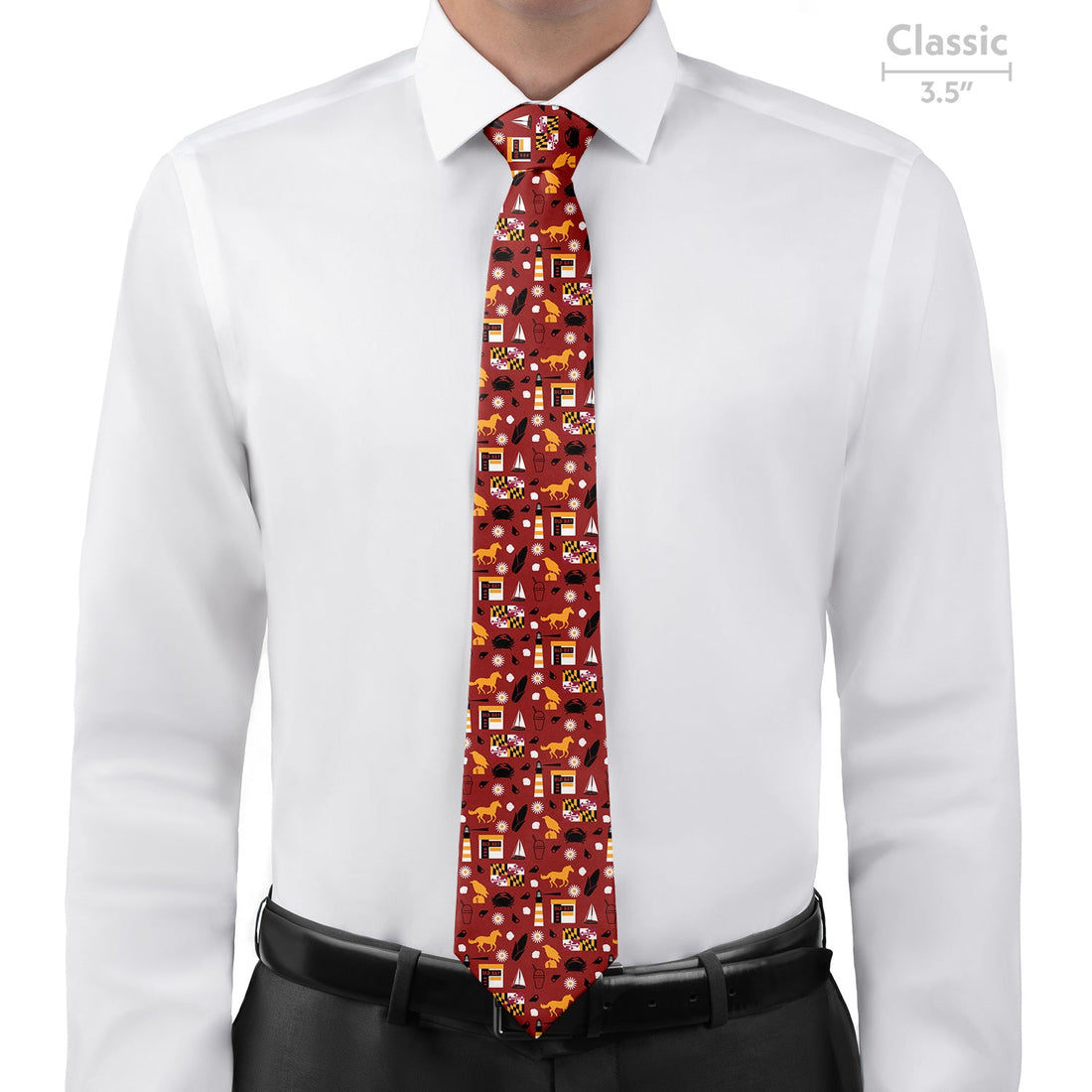 Maryland State Heritage Necktie - Classic - Knotty Tie Co.