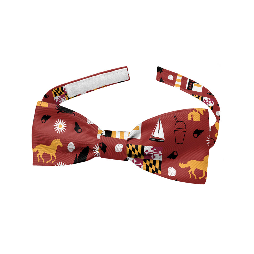 Maryland State Heritage Bow Tie - Baby Pre-Tied 9.5-12.5" -  - Knotty Tie Co.