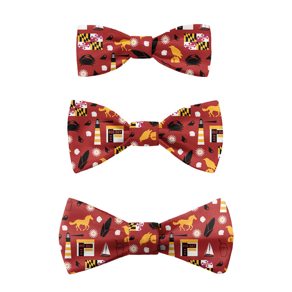 Maryland State Heritage Bow Tie -  -  - Knotty Tie Co.