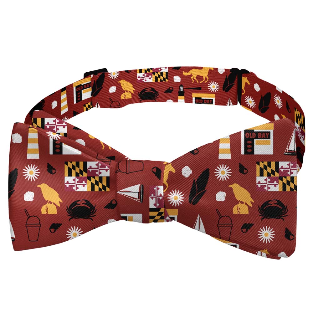 Maryland State Heritage Bow Tie - Self Tie Bow Tie - Knotty Tie Co.