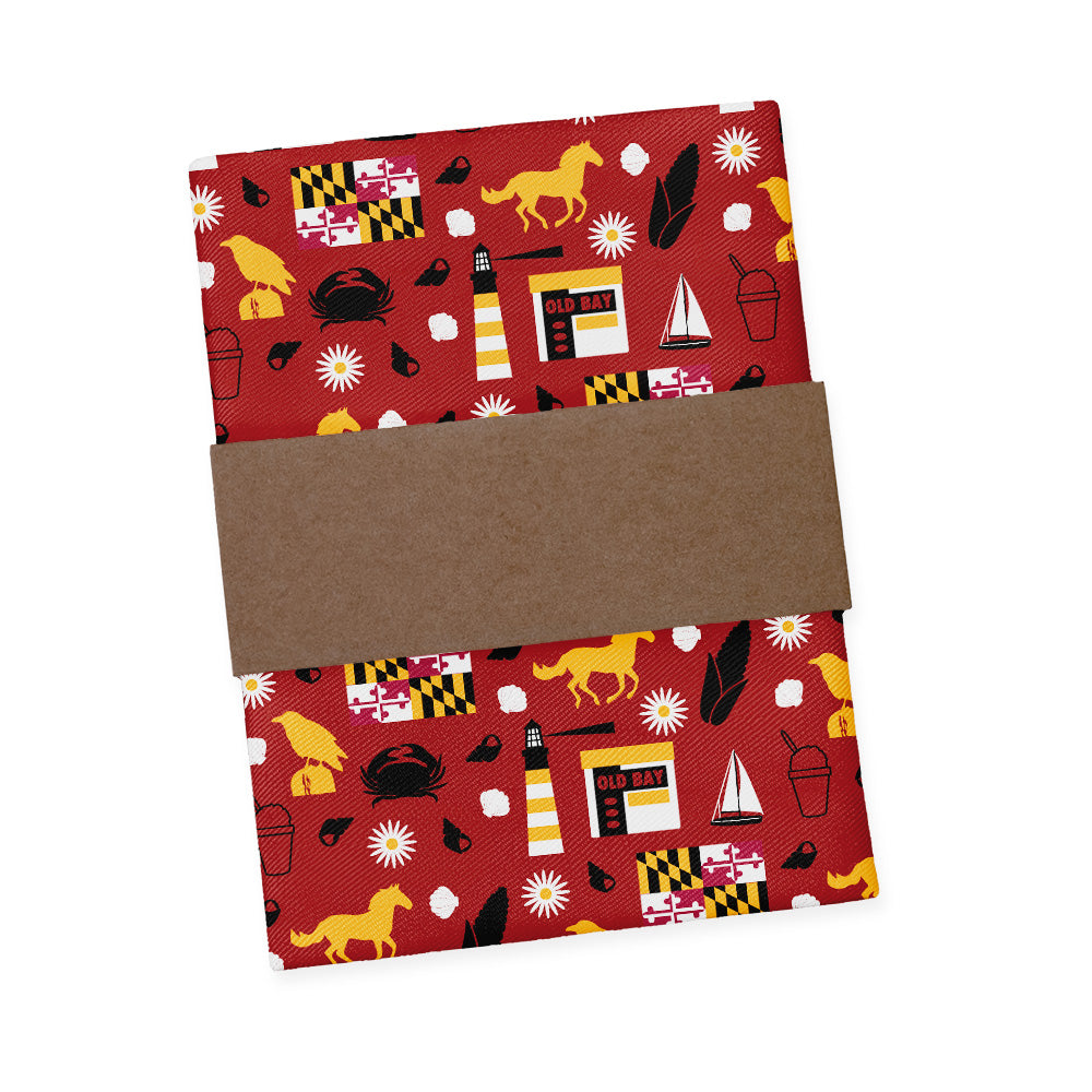 Maryland State Heritage Pocket Square - Packaging - Knotty Tie Co.