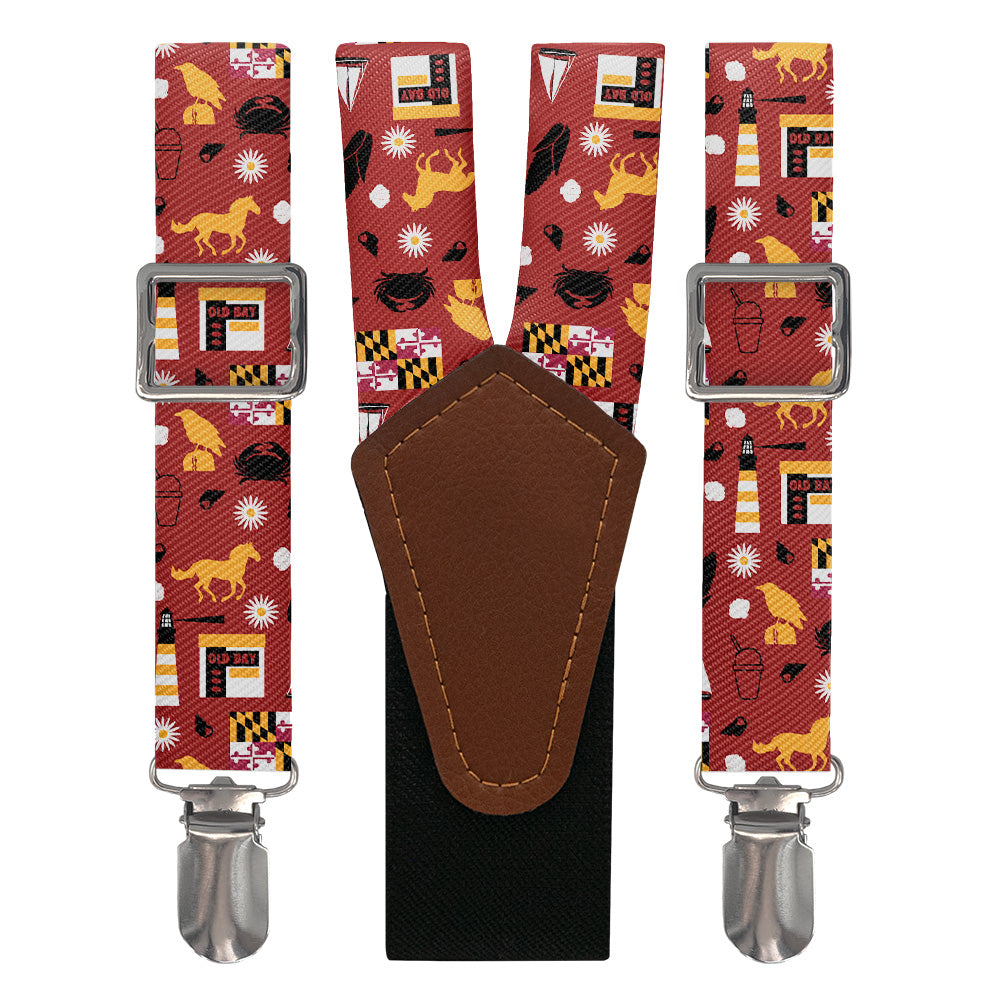 Maryland State Heritage Suspenders - Main View - Knotty Tie Co.