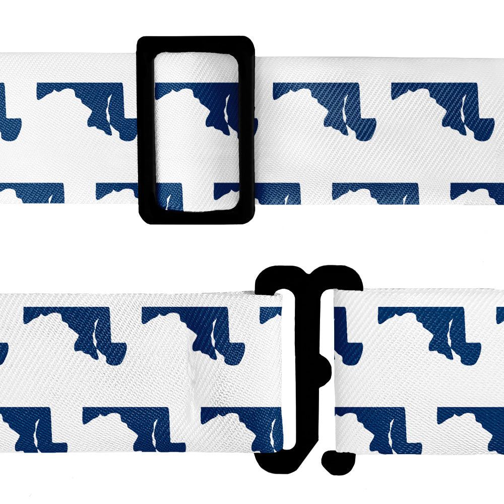 Maryland State Outline Bow Tie - Bow Tie Hardware - Knotty Tie Co.