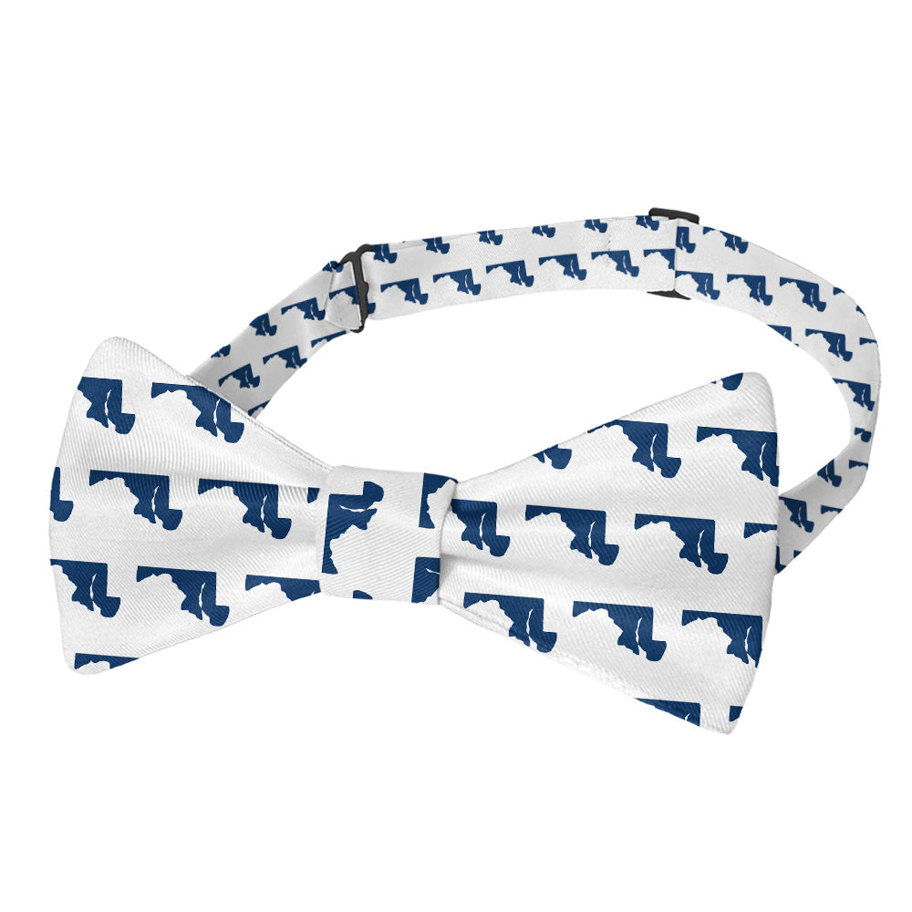 Maryland State Outline Bow Tie - Pre-Tied Bow Tie - Knotty Tie Co.