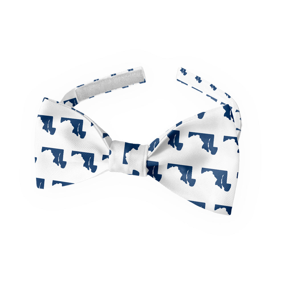Maryland State Outline Bow Tie - Kids Bow TIe - Knotty Tie Co.