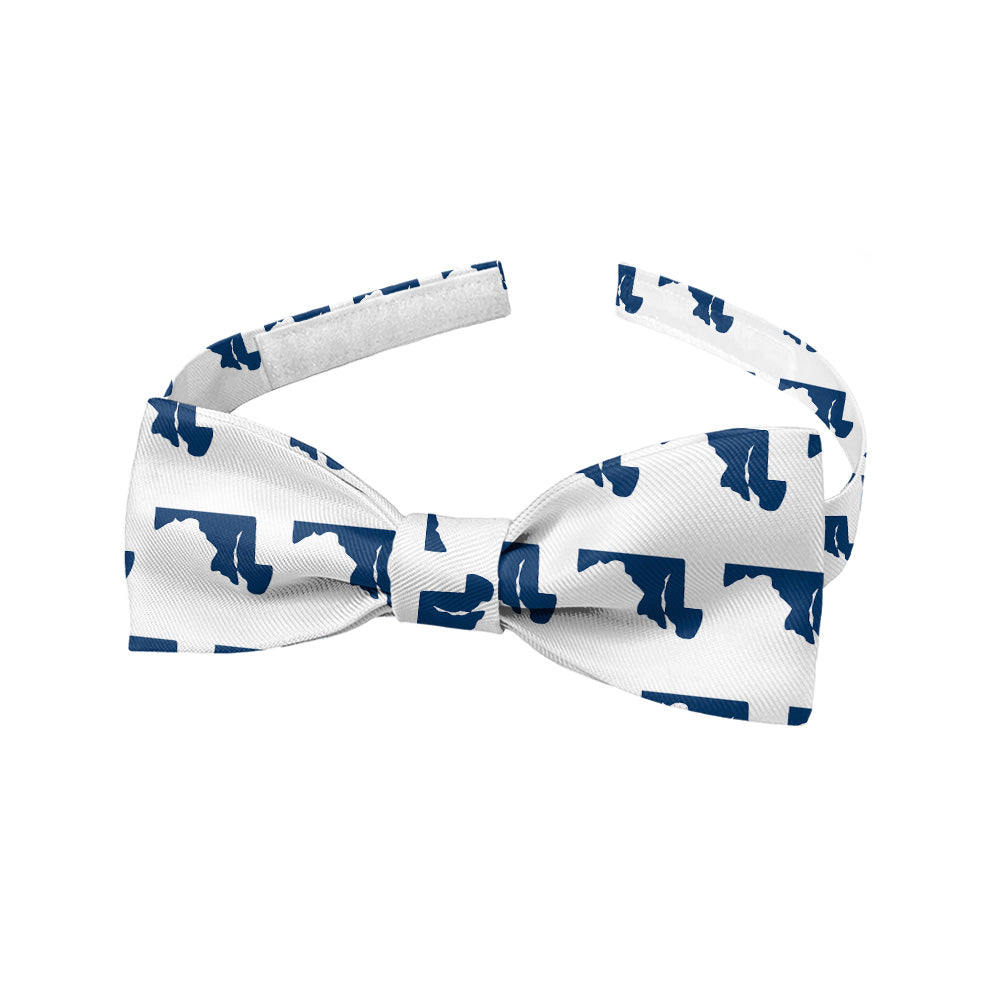 Maryland State Outline Bow Tie - Baby Bow Tie - Knotty Tie Co.