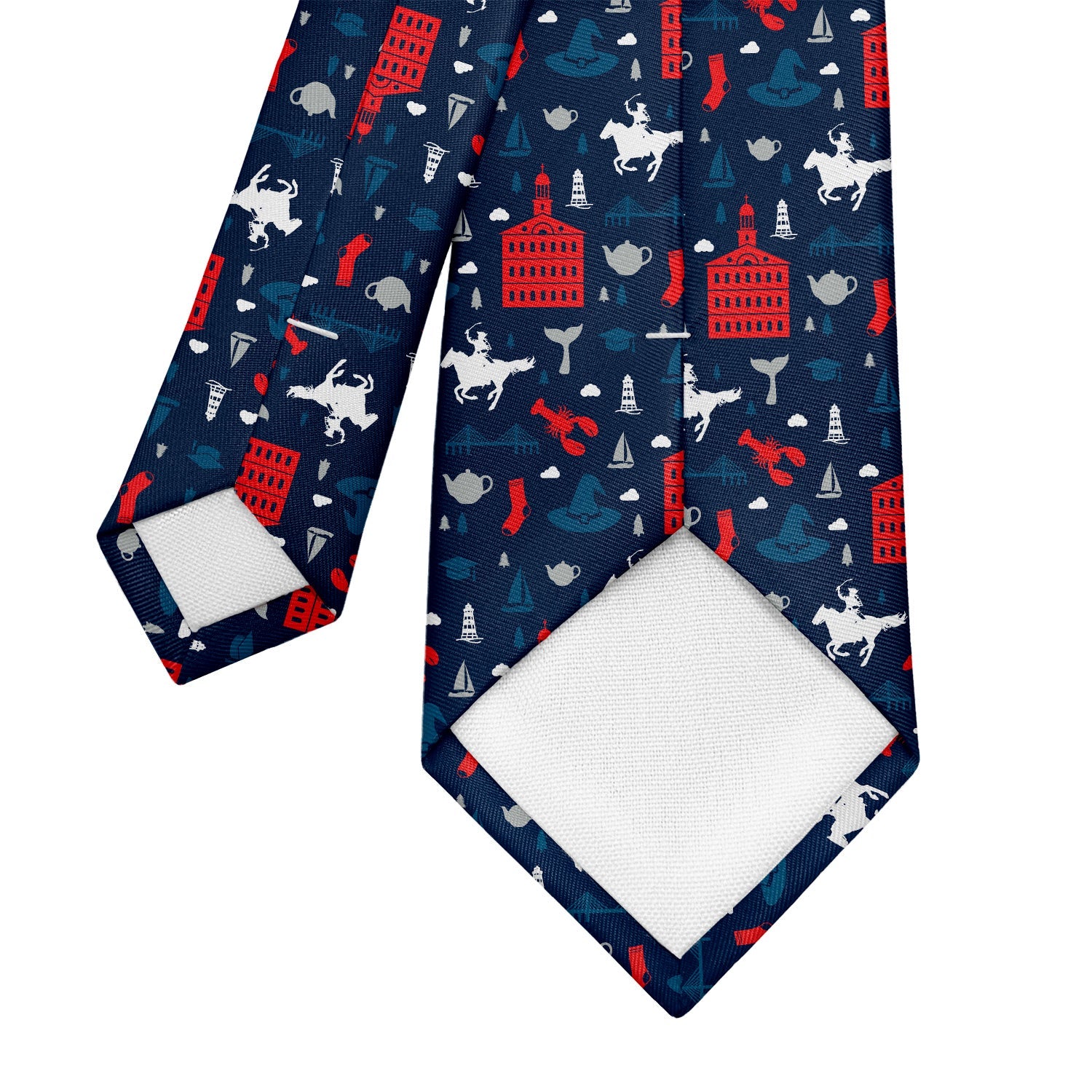 Massachusetts State Heritage Necktie - Tipping - Knotty Tie Co.