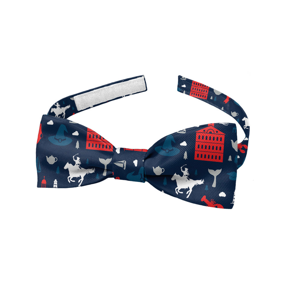 Massachusetts State Heritage Bow Tie - Baby Pre-Tied 9.5-12.5" -  - Knotty Tie Co.