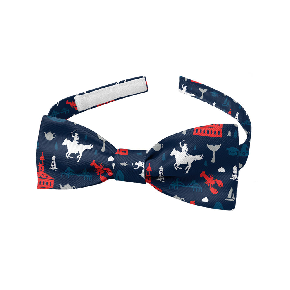 Massachusetts State Heritage Bow Tie - Baby Bow Tie - Knotty Tie Co.