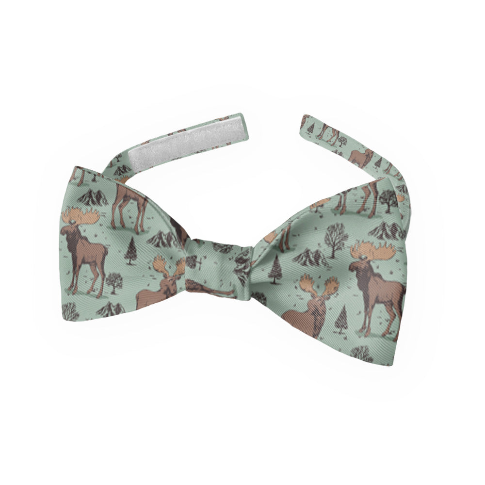 Meadow Moose Bow Tie - Kids Bow TIe - Knotty Tie Co.