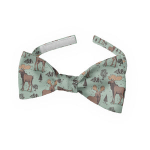 Meadow Moose Bow Tie - Kids Bow TIe - Knotty Tie Co.