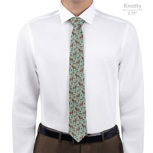 Meadow Moose Necktie - Knotty - Knotty Tie Co.