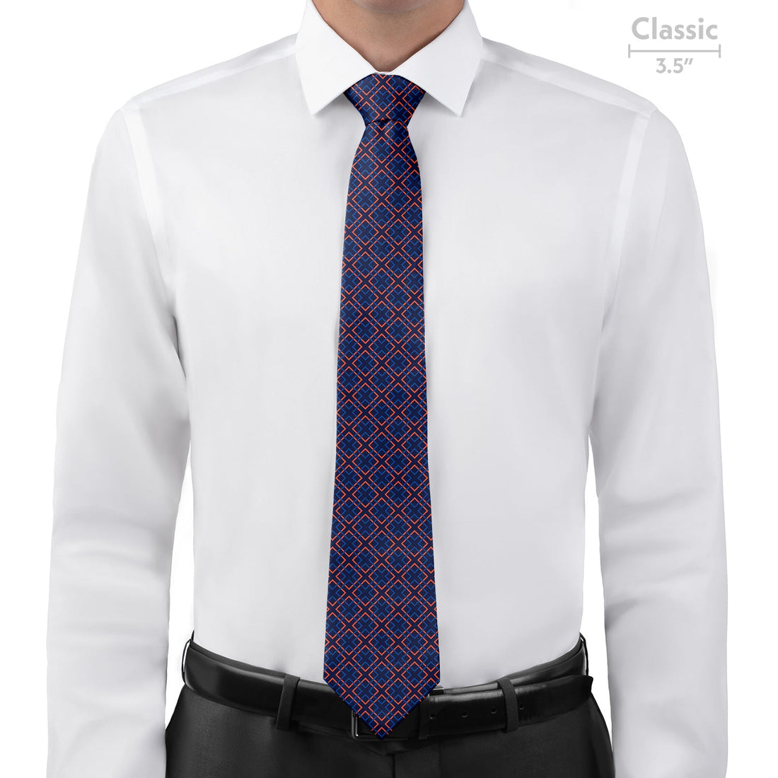 Mesa Geometric Necktie - Classic - Knotty Tie Co.