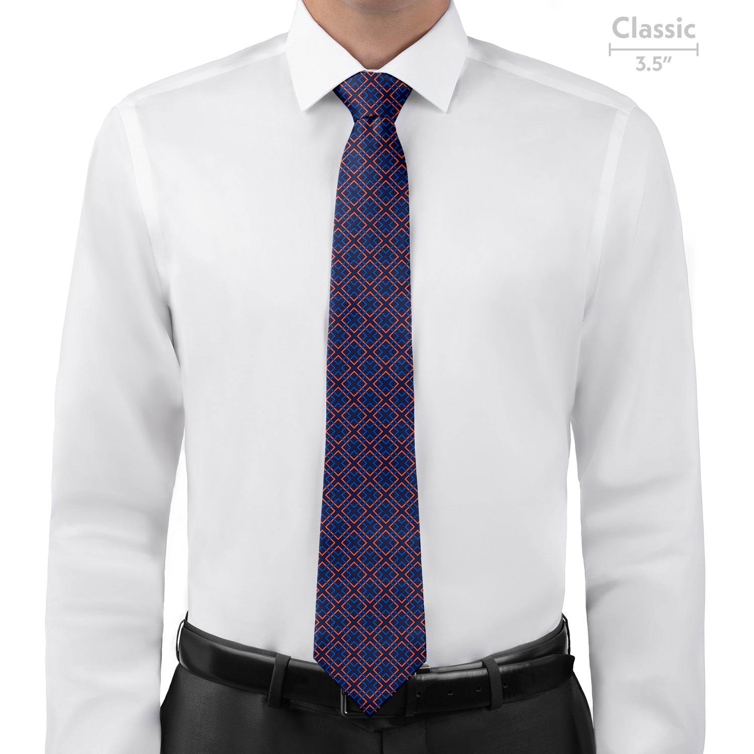 Mesa Geometric Necktie - Classic - Knotty Tie Co.