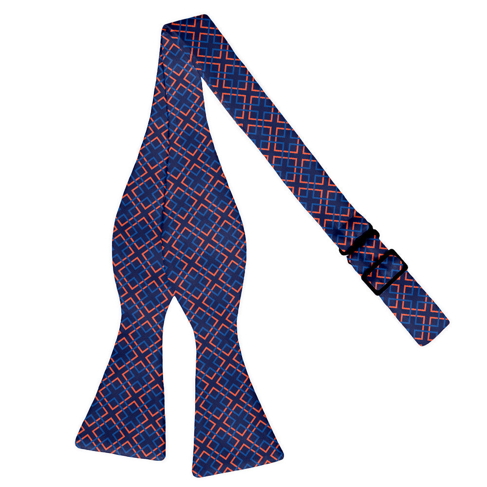 Mesa Geometric Bow Tie - Self Tie Flat - Knotty Tie Co.
