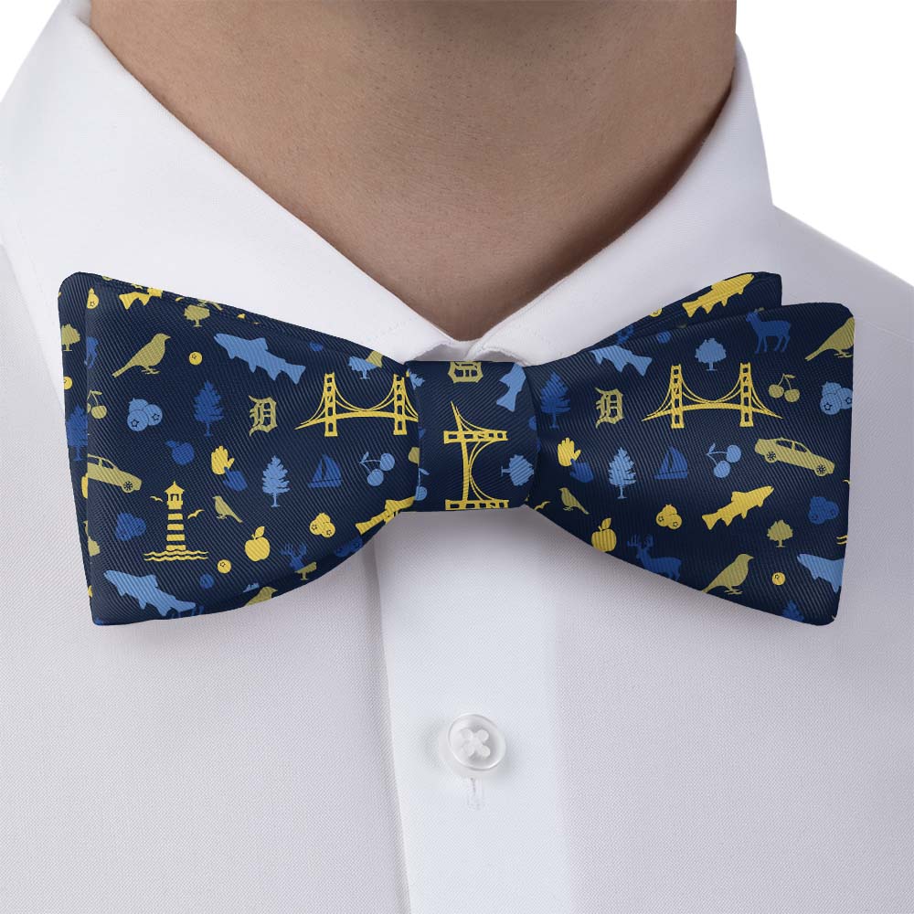 Michigan State Heritage Bow Tie - Bow Tie with Dress Shirt - Knotty Tie Co.