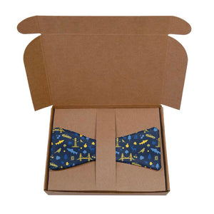Michigan State Heritage Bow Tie- Kraft Gift Box Packaging - Knotty Tie Co.