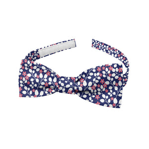 Micro Floral Bow Tie - Baby Pre-Tied 9.5-12.5" -  - Knotty Tie Co.