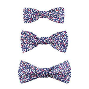 Micro Floral Bow Tie -  -  - Knotty Tie Co.