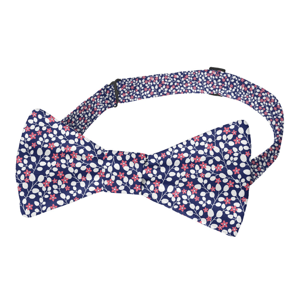 Micro Floral Bow Tie - Pre-Tied Bow Tie - Knotty Tie Co.