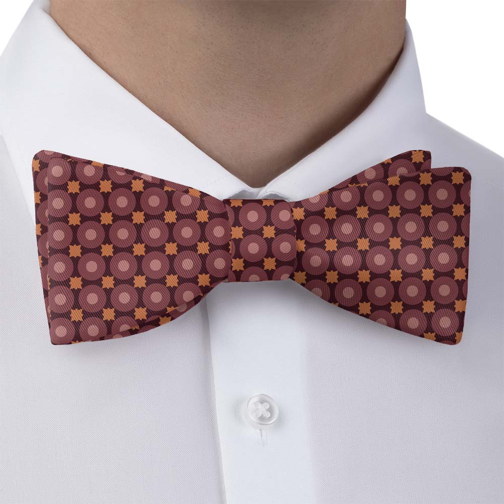 Micro Tiles Bow Tie - Self Tie Bow Tie - Knotty Tie Co.